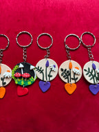 🌸 Handmade Floral & Mushroom Keychains – Limited Edition