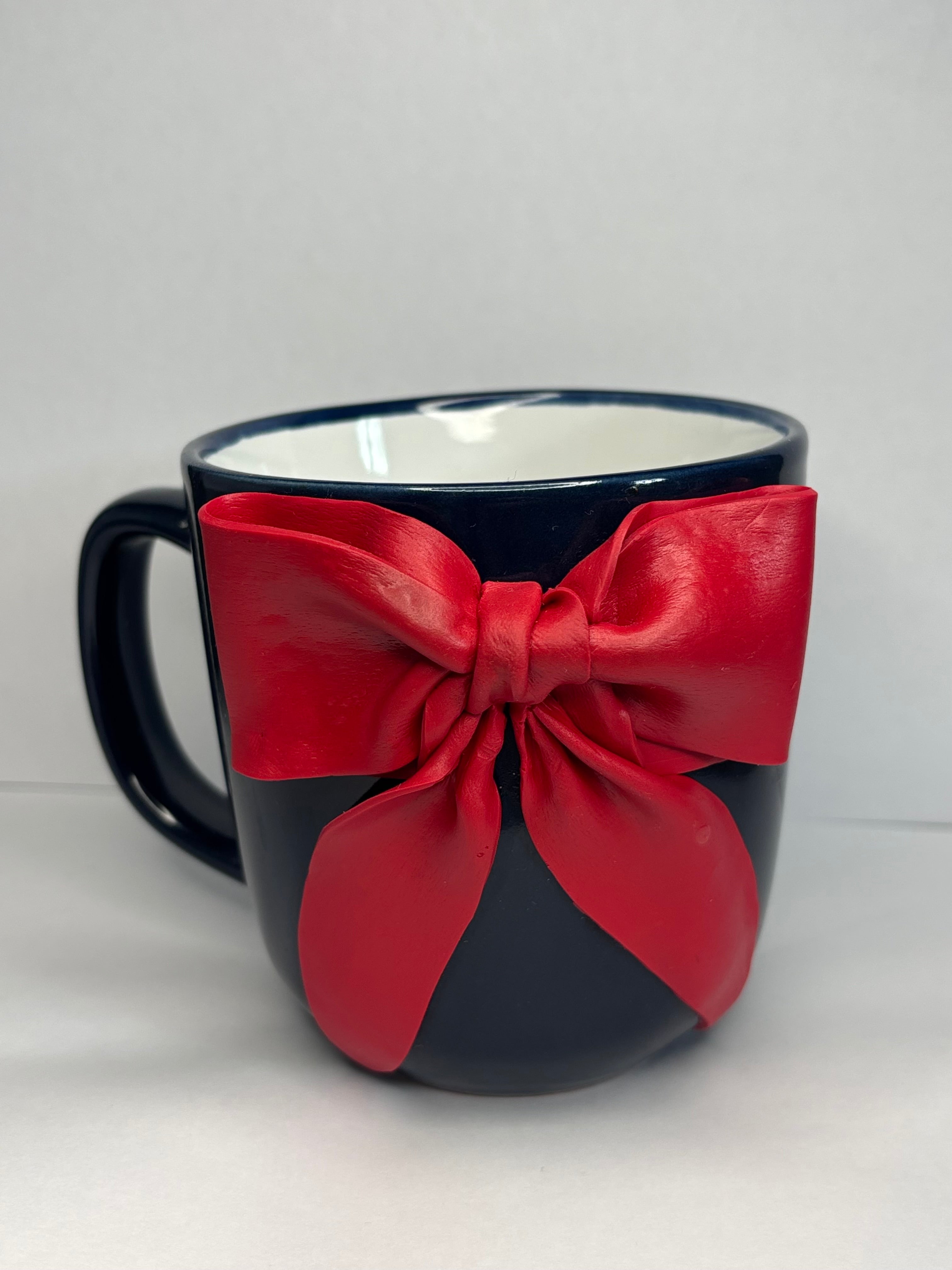🎀 Handmade Bow Mug